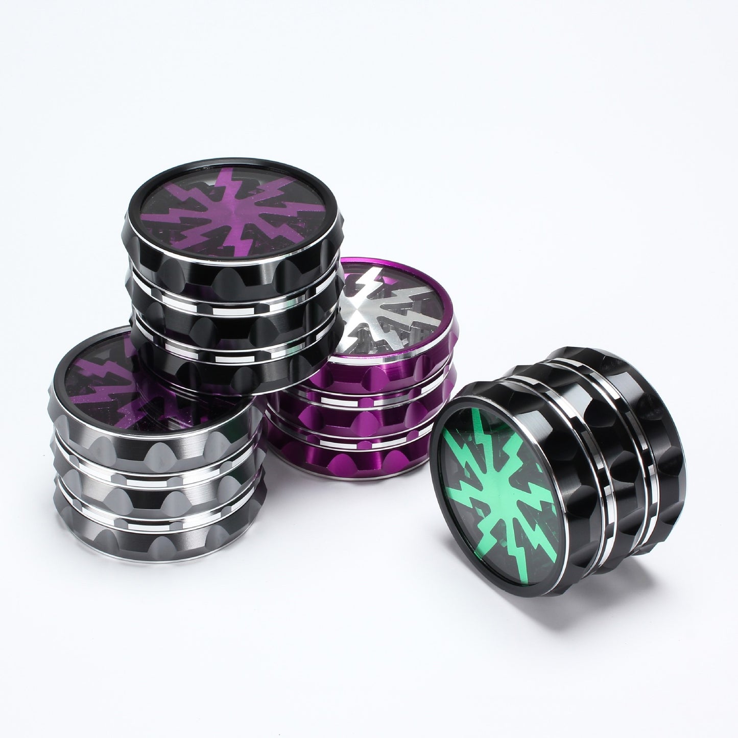 Easy to Use Different Color Available Superior 2.5 inch Aluminium Herb Grinder