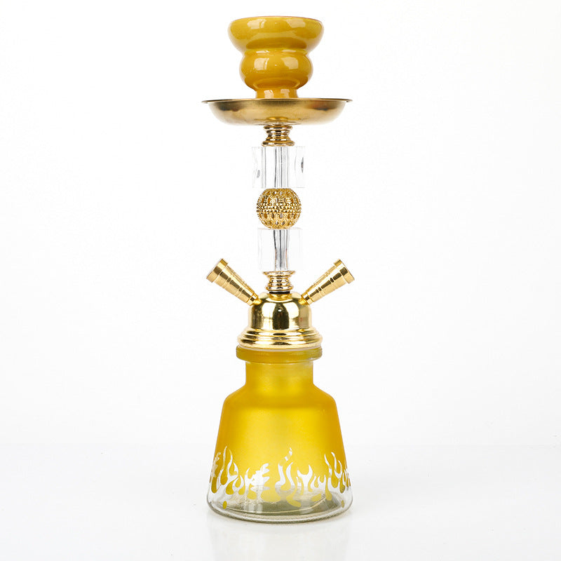 Gold Small Double Hookah