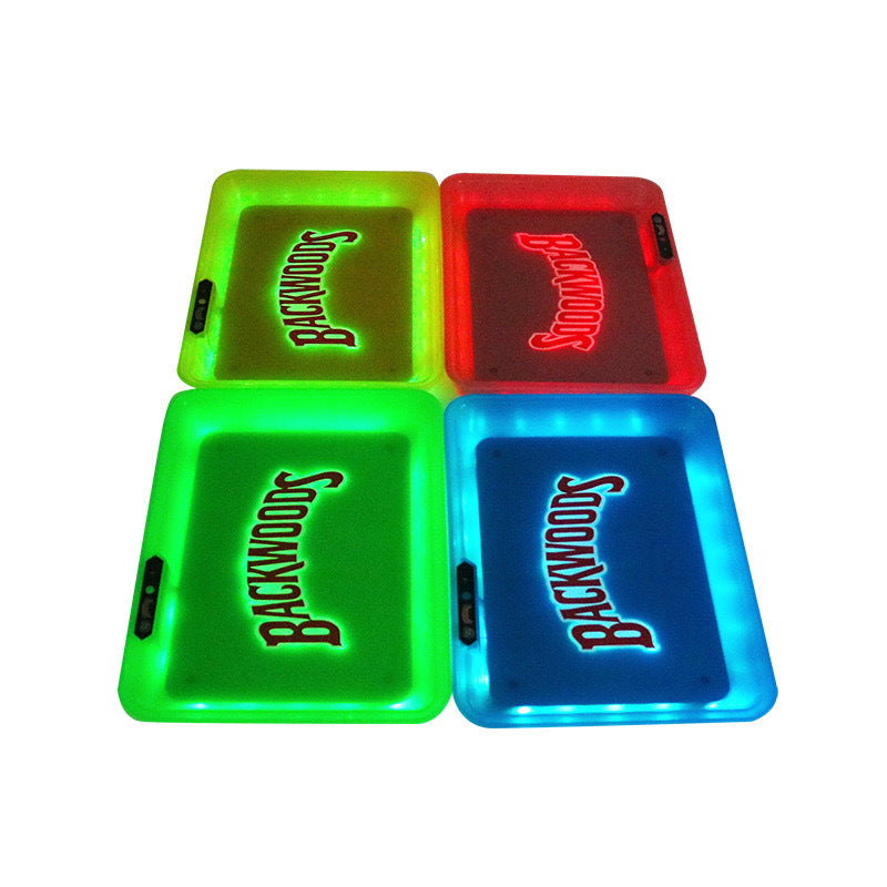 Led rolling tray