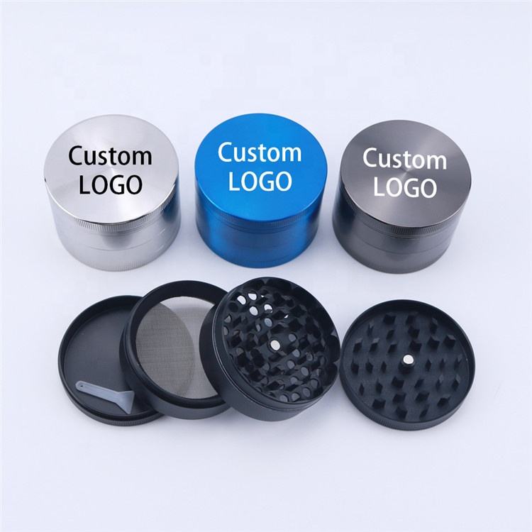 Factory Wholesale Mini Herb Grinder Container Used for Tobacco Custom Tobacco Grinder With Logo