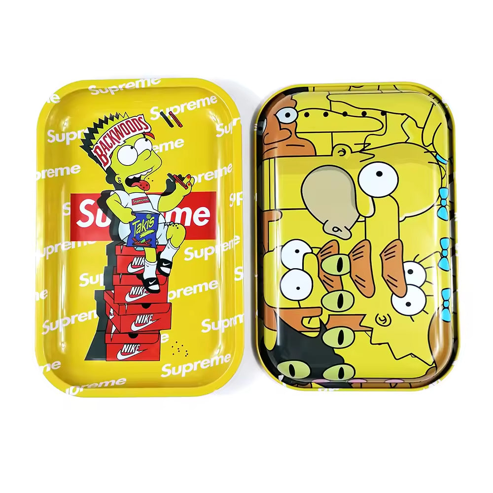 28.8*18.8 Metal Tin Custom Printed Rolling Tray
