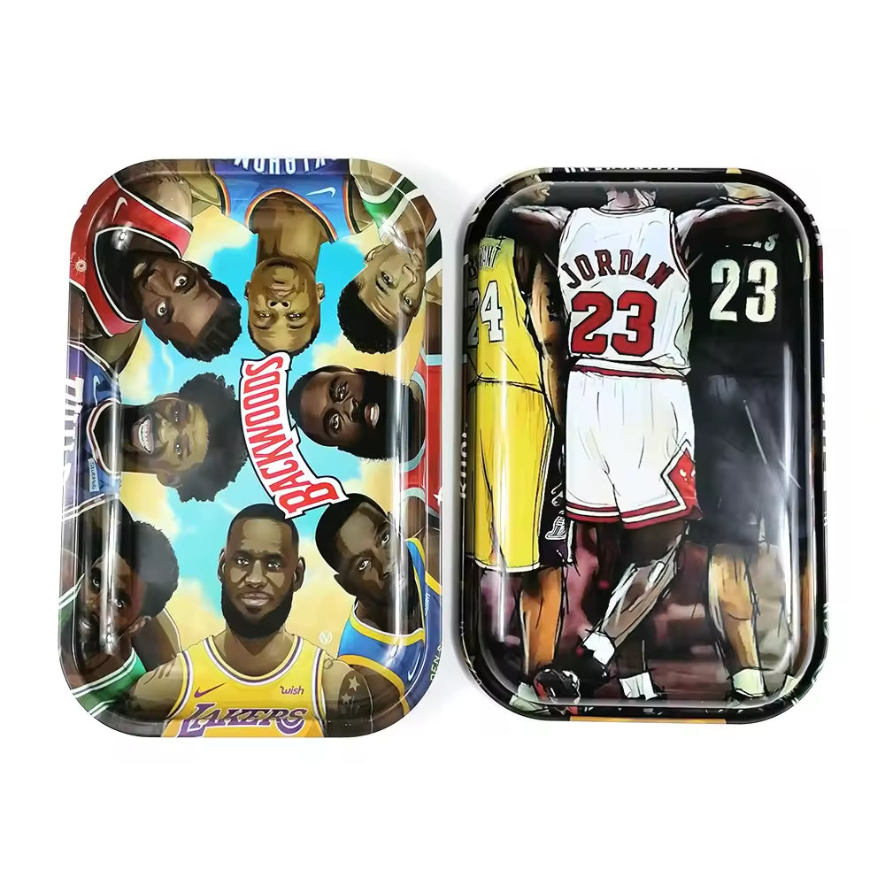 28.8*18.8 Metal Tin Custom Printed Rolling Tray