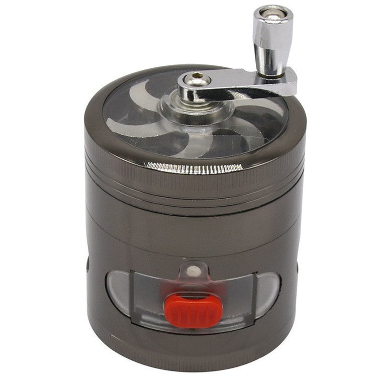 Smoking Grinder 4 Layer Wholesale Custom Smoking Accessories 63mm Metal Manual Dry Herb Grinder Custom Logo OEM